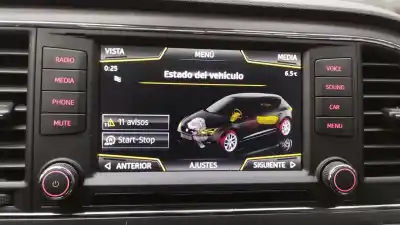 Автозапчасти б/у многофункциональный дисплей за seat leon (5f1) fr ссылки oem iam 5f0919604  