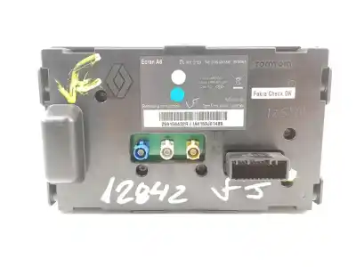 Second-hand car spare part gps navigation system for renault clio iii authentique oem iam references 259156432r  