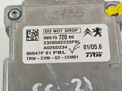 Pezzo di ricambio per auto di seconda mano telecamera per citroen c3 iii (sx) 1.5 bluehdi 100 (sxyhyp, sxyhtu) riferimenti oem iam 9851572080  