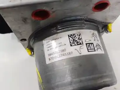 Pezzo di ricambio per auto di seconda mano abs per citroen c3 ii (sc_) 1.4 hdi 70 (sc8hzc sc8hr0 sc8hp4) riferimenti oem iam 9845052980  