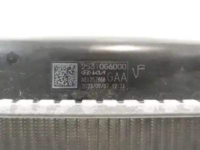 Pezzo di ricambio per auto di seconda mano radiatore d acqua per kia picanto 1.0 cat riferimenti oem iam 25310g6000  