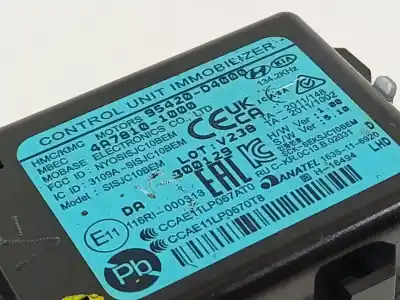 Автозапчастина б/у електронний модуль для kia picanto 1.0 cat посилання на oem iam 95420d4000  