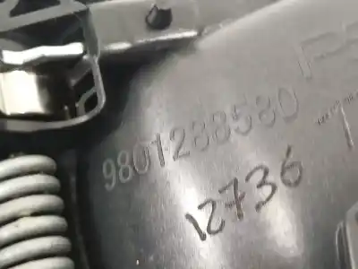 Автозапчастина б/у внутрішня задня права ручка для citroen c3 ii (sc_) 1.4 hdi 70 (sc8hzc sc8hr0 sc8hp4) посилання на oem iam 98012885vv 9801288580 