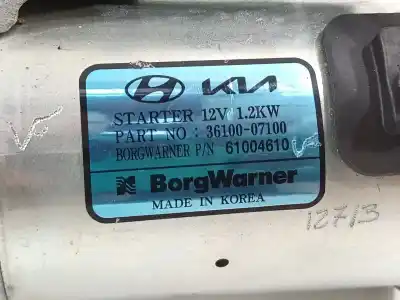 Автозапчастина б/у двигун запускається для kia picanto 1.0 cat посилання на oem iam 3610007100  