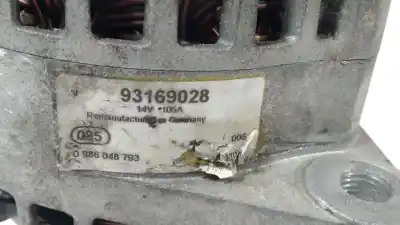 Автозапчастина б/у генератор для opel astra h (a04) 1.9 cdti (l48) посилання на oem iam 93169028  