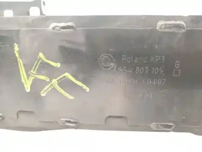 Second-hand car spare part front bumper reinforcement for skoda scala (nw1) 1.6 tdi oem iam references 654807109g  