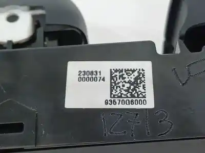 Автозапчастина б/у передні вікний вмикач для kia picanto 1.0 cat посилання на oem iam 93570g6000  