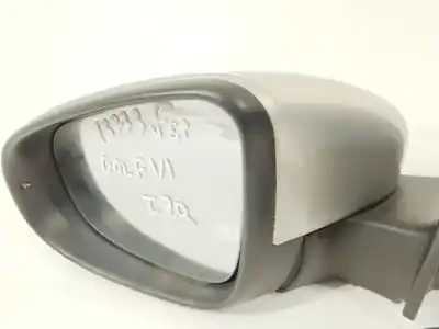 Peça sobressalente para automóvel em segunda mão espelho retrovisor esquerdo por volkswagen golf vi (5k1) 2.0 tdi referências oem iam 5k0857507  