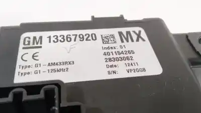 Peça sobressalente para automóvel em segunda mão caixa de fusíveis e relés por opel corsa d (s07) 1.3 cdti (l08, l68) referências oem iam 13367920  