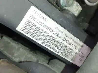 Second-hand car spare part complete engine for audi a3 (8p) 1.6 102 cv / 75 kw oem iam references bgu  