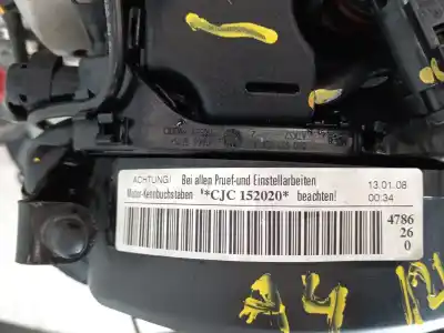 Second-hand car spare part complete engine for audi a4 b8 (8k2) 2.0 tdi oem iam references cjc  