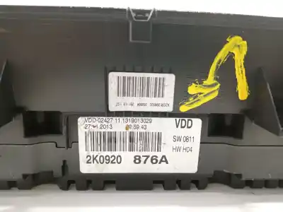 Second-hand car spare part dashboard for volkswagen caddy ka/kb (2c) comfortline oem iam references 2k0920876a  