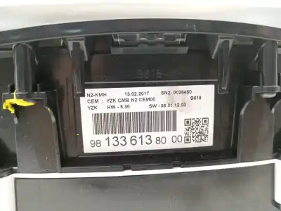 Peça sobressalente para automóvel em segunda mão quadrante por citroen c3 collection referências oem iam 9813361380  