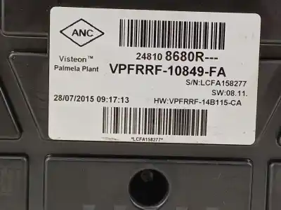 Peça sobressalente para automóvel em segunda mão quadrante por renault clio iv limited referências oem iam 248108680r  