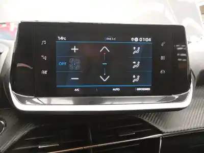 Second-hand car spare part multifunction display for peugeot 208 ii (ub_, up_, uw_, uj_) 1.2 puretech 100 oem iam references 9836623980  
