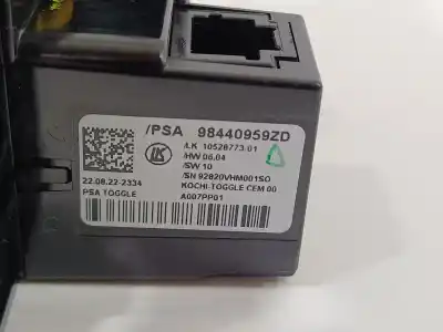 Автозапчасти б/у рычаг переключения передач за peugeot 208 ii (ub_, up_, uw_, uj_) 1.2 puretech 100 ссылки oem iam 98440959zd  