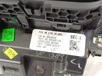 Автозапчастина б/у аераційна решіта для peugeot 208 ii (ub_, up_, uw_, uj_) 1.2 puretech 100 посилання на oem iam 92440039 9823457080 9823457180