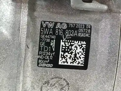 Автозапчасти б/у компрессор кондиционера воздуха за cupra leon (kl1) 1.5 etsi ссылки oem iam 5wa816803a 4471407736 