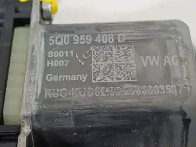Second-hand car spare part rear right window regulator for cupra leon (kl1) 1.5 etsi oem iam references 5fa839462a 5q0959408d 
