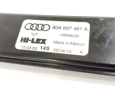 Second-hand car spare part driver left window regulator for audi q5 (fyb, fyg) 35 tdi quattro oem iam references 80a837461a 5q4959801b 