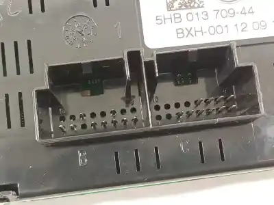 Peça sobressalente para automóvel em segunda mão comando de sofagem (chauffage / ar condicionado) por skoda scala (nw1) 1.6 tdi referências oem iam 654907044b  