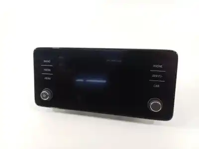 Pezzo di ricambio per auto di seconda mano impianto audio / radio cd per skoda scala (nw1) 1.6 tdi riferimenti oem iam 654035871b  