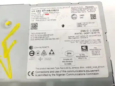 Pezzo di ricambio per auto di seconda mano impianto audio / radio cd per skoda scala (nw1) 1.6 tdi riferimenti oem iam 654035871b  