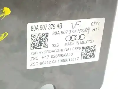 Gebrauchtes Autoersatzteil abs zum audi q5 (fyb, fyg) 35 tdi quattro oem-iam-referenzen 80a907379ab 80a907379 269793