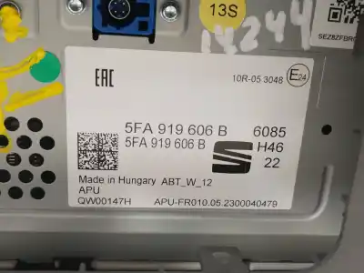 Автозапчасти б/у многофункциональный дисплей за cupra leon (kl1) 1.5 etsi ссылки oem iam 5fa919606b 5fa919606b041 