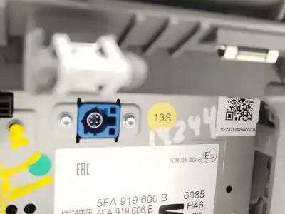 Автозапчасти б/у многофункциональный дисплей за cupra leon (kl1) 1.5 etsi ссылки oem iam 5fa919606b 5fa919606b041 