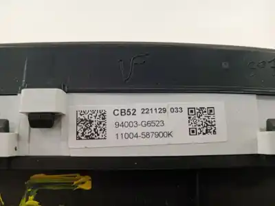 Автозапчастина б/у панель інструментів для kia picanto iii (ja) 1.0 lpg посилання на oem iam 94003g6523  