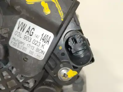 Автозапчастина б/у генератор для seat leon (5f1) 2.0 tdi посилання на oem iam 03l903023k  