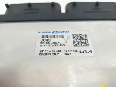 Автозапчасти б/у блок управления двигателем за kia picanto iii (ja) 1.0 lpg ссылки oem iam 3911607243  
