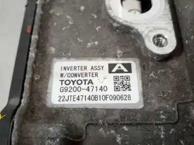 Pezzo di ricambio per auto di seconda mano trasformatore di energia per toyota auris (_e15_) 1.8 hybrid (zwe150_) riferimenti oem iam g920047140  