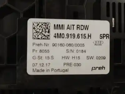 Second-hand car spare part multifunction switch for audi q7 (4mb, 4mg) 3.0 tdi quattro oem iam references 4m0919615h  