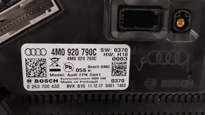 Автозапчастина б/у панель інструментів для audi q7 (4mb, 4mg) 3.0 tdi quattro посилання на oem iam 4m0920790c  