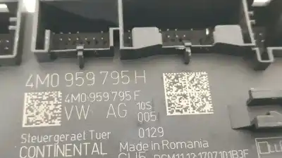 Автозапчастина б/у електронний модуль для audi q7 (4mb, 4mg) 3.0 tdi quattro посилання на oem iam 4m0959795h  