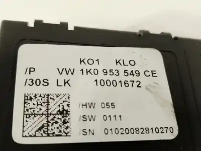 Pezzo di ricambio per auto di seconda mano modulo elettronico per vw eos (1f7, 1f8) 2.0 tdi 16v riferimenti oem iam 1k0953549ce  