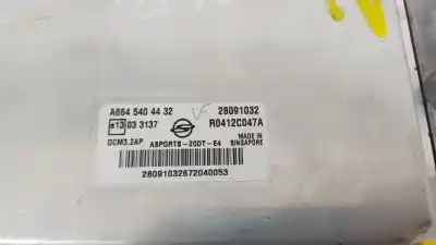 Автозапчастина б/у ебу контролер двигуна для ssangyong actyon i 200 xdi 4wd посилання на oem iam a6645404432 28091032 