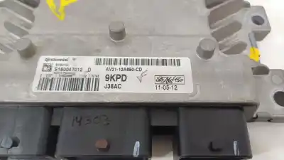 Second-hand car spare part ecu engine control for ford fiesta vi (cb1, ccn) 1.25 oem iam references av2112a650cd s180047012d ems2102