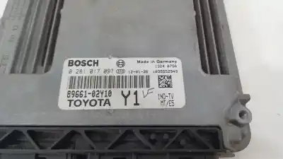 Автозапчасти б/у блок управления двигателем за toyota auris (_e15_) 1.4 d-4d (nde150_) ссылки oem iam 8966102y10 0281017097 