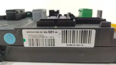 Second-hand car spare part fuse box unit for citroen c4 ii (nc_) 1.4 vti 95 oem iam references 9665547280  