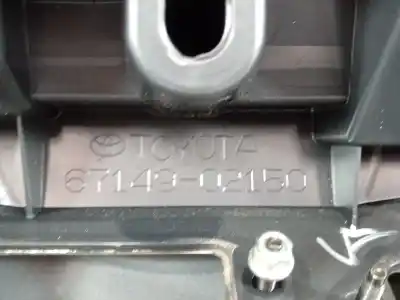 Second-hand car spare part tailgate for toyota corolla e21 corolla (e21/eh1) basico oem iam references 6714902150  