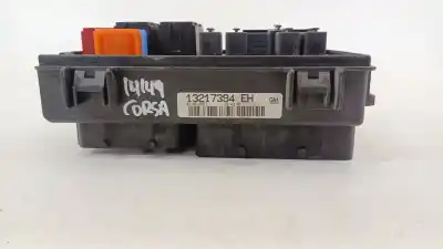 İkinci el araba yedek parçası röle/sigorta kutusu için opel corsa d (s07) 1.3 cdti (l08, l68) oem iam referansları 13217394  
