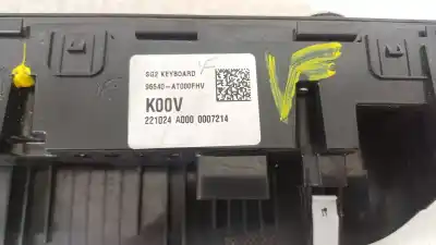 Peça sobressalente para automóvel em segunda mão comando de sofagem (chauffage / ar condicionado) por kia niro (de) 1.6 gdi hybrid referências oem iam 96540at000fhv  
