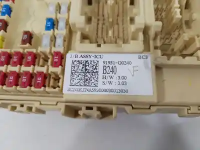 Second-hand car spare part fuse box unit for hyundai i20 iii (bc3, bi3) 1.2 oem iam references 91951q0240  