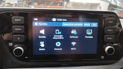 Second-hand car spare part audio system / radio cd for hyundai i20 iii (bc3, bi3) 1.2 oem iam references 96160q0420nnb  