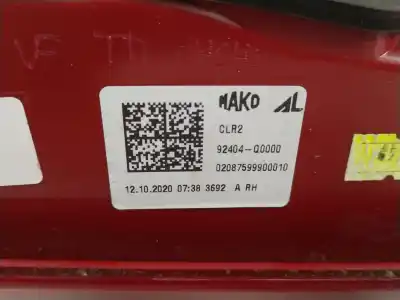 Автозапчасти б/у правый задний фонарь в двери за hyundai i20 iii (bc3, bi3) 1.2 ссылки oem iam 92404q0000  