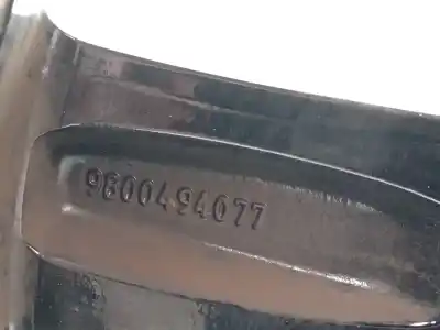 Second-hand car spare part rim for citroen c3 feel oem iam references 9800494077  