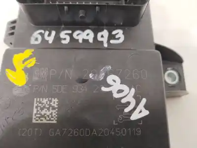 Second-hand car spare part electronic module for opel ampera (r12) ev 150 oem iam references 20867260  